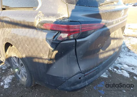 2021 Toyota Sienna Xle z USA, uszkodzony, nr VIN 5TDYRKEC6MS012714